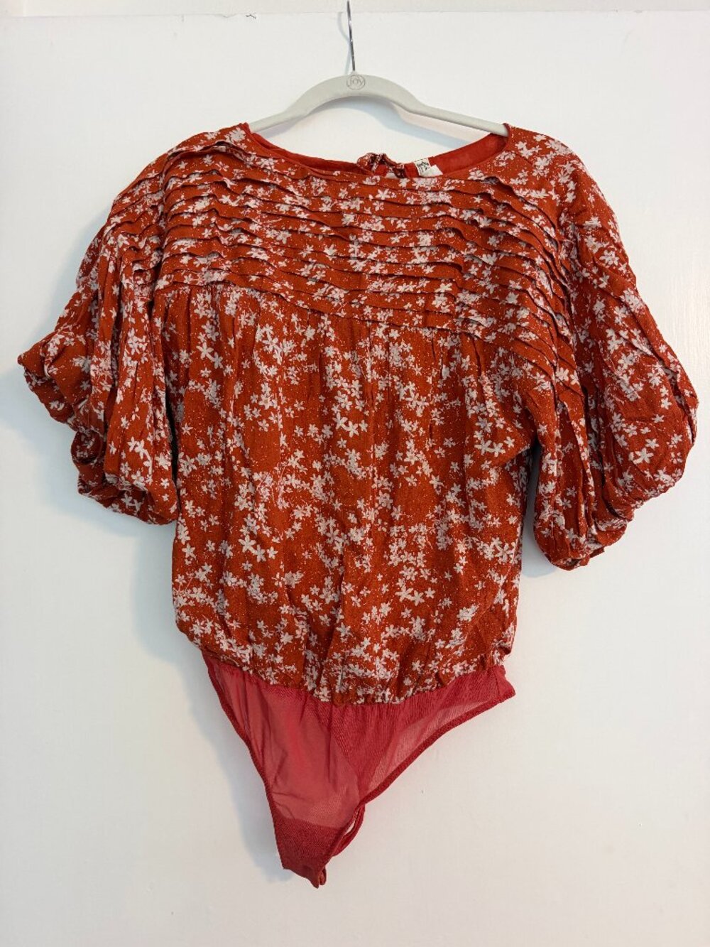 Free People Dessa Bodysuit — Rust Combo